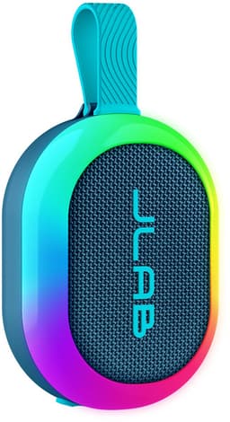 JLab Pop Mini Bluetooth Speaker Draadloos - Draagbare Muziekbox - 8 uur Batterijduur - 5 Watt - IPX6 Waterproof - Multipairing - Instelbare Party Lights - App Equalizer - Blauw — thumbnail 7