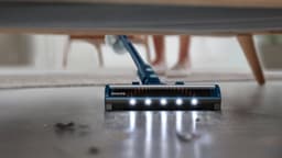 Philips Steelstofzuiger met Dweilfunctie XC5041/01 Aqua - Draadloos en Zonder Zak - Zuigmond met LED Verlichting - Kruimeldief - Batterijduur tot 60 min - Lichtgewicht - Blauw — thumbnail 11