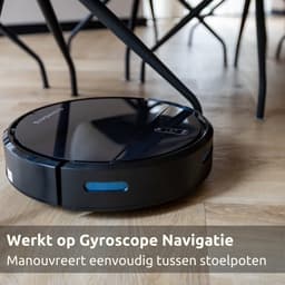 CleanDays D2-007 Robotstofzuiger met Dweilfunctie - Laadstation - 3-in-1 – Stil – 2000Pa – Huisdieren – App + Afstandsbediening — thumbnail 10