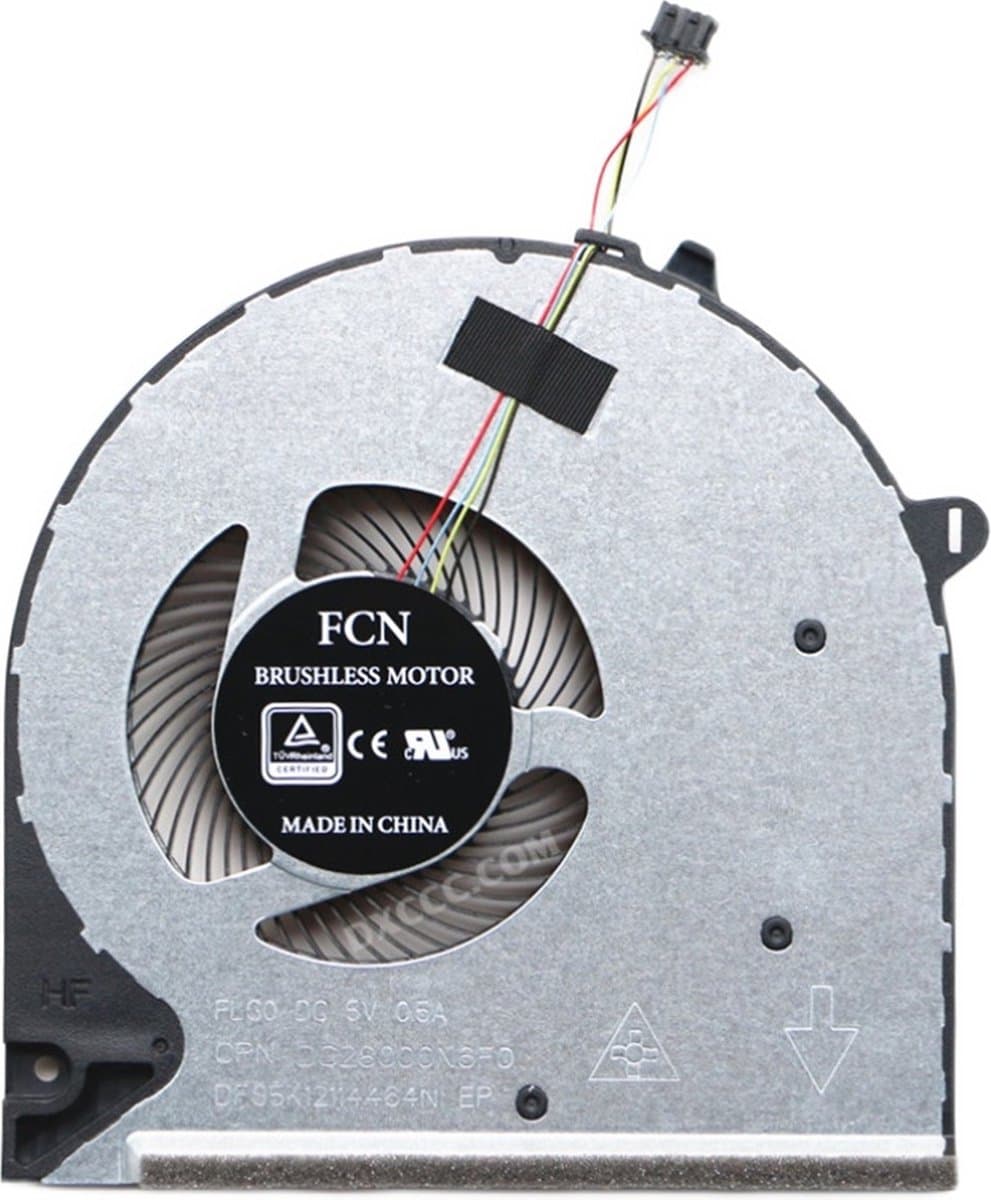 Vervangende Cpu / koelventilator voor o.a. HP 15-DW / 15S-DR / 15-DU / 250 G8 / 250 G9 Series - P/N: L52034-001 — afbeelding 1