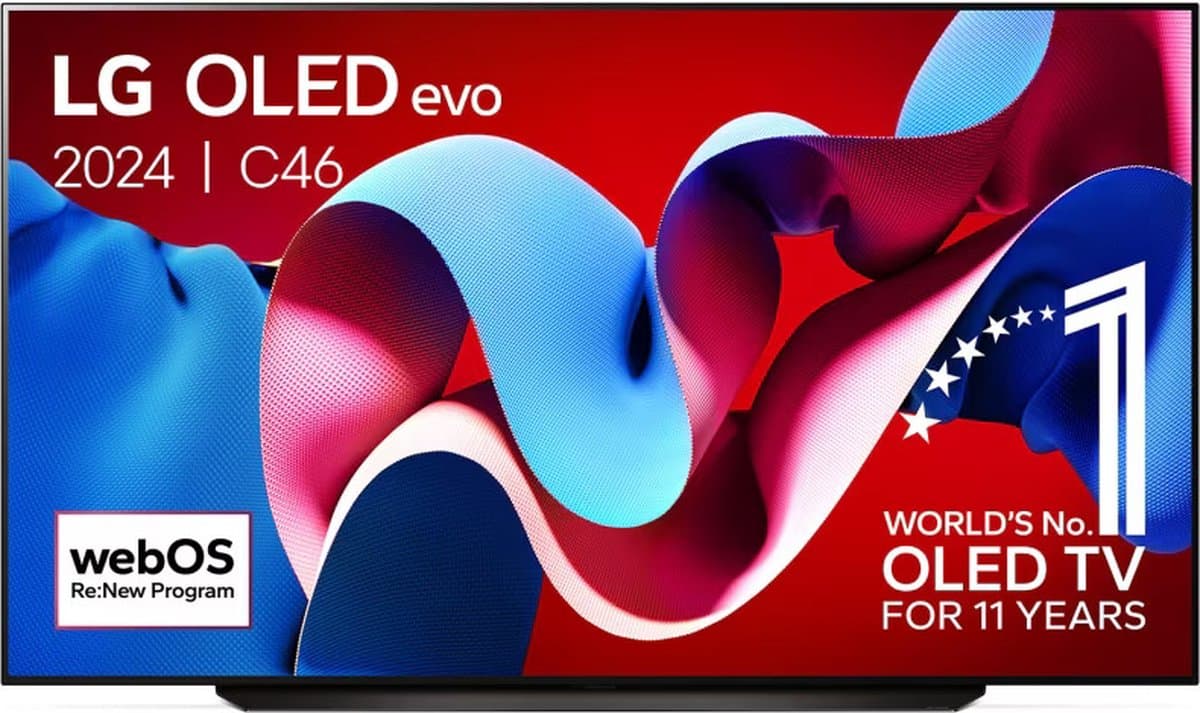 LG C4 OLED48C46LA - 48 inch - 4K OLED Evo - 2024 — afbeelding 1
