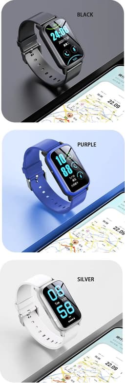 DrPhone Zone3 - 4G GPS Smartwatch - Waterdicht, Real-Time Locatie, Camera, SOS - Voor Ouderen en Kinderen - Zwart — thumbnail 17