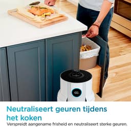 Shark NeverChange5 Luchtreiniger - Ruimtes tot 60 m² - 5-jarig HEPA NanoSeal Filter - met Geurfilter - HP150EU — thumbnail 4