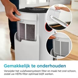 Shark NeverChange5 Luchtreiniger - Ruimtes tot 60 m² - 5-jarig HEPA NanoSeal Filter - met Geurfilter - HP150EU — thumbnail 10