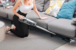 Hyundai Electronics - Draadloze steelstofzuiger - Home edition - 120W - Zilver Grijs — thumbnail 1