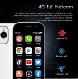 mini smartphone- mobiele telefoon- superkleine -klein -4G -Snelste -mini- gsm -android 10 — thumbnail 2