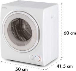 Luxe Mini Droger – Wasdroger – Warmtepompdroger – Condensdroger – Energiebesparend Design – Hoogwaardig Materiaal – 1900W – Wit — thumbnail 7