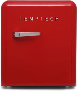 Temptech VINT450Red - mini retro koelkast - 45 liter - rood — thumbnail 6