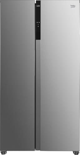 Side by Side koelkast - BEKO - GNO5323XPN - Geventileerd koud - Klasse D - 532 L - 177 x 91 x 67 cm - RVS — thumbnail 1