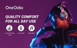 OneOdio - A71 brown - Hoofdtelefoon — thumbnail 11