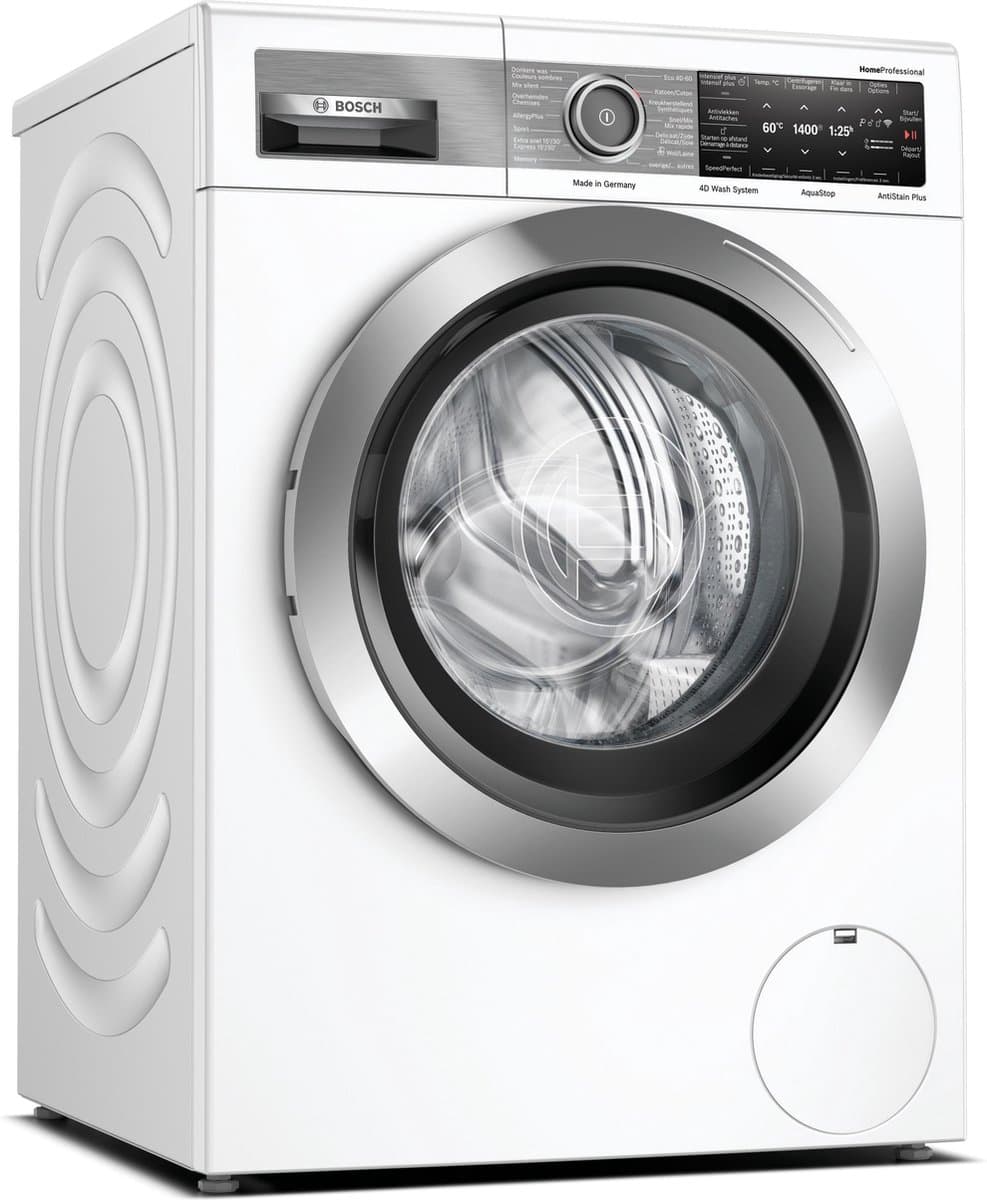 Bosch WAX28GH4FG - HomeProfessional - Wasmachine - NL/FR display - Energielabel B - Home Connect — afbeelding 1