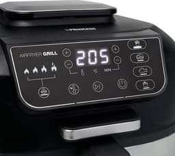 Princess Airfryer Grill XXL 182092 - 2 in 1 Grill en Heteluchtfriteuse - Temperatuurmeter - Groot 5.6 liter - 265 graden - 4 voorgeprogrammeerde programma's - RVS/Zwart — thumbnail 16