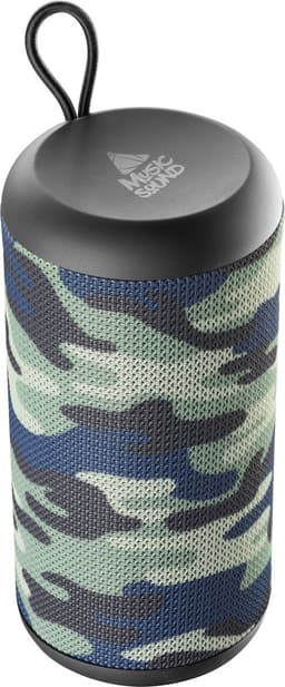 Music Sound Verticale Bluetooth Speaker 5.0 - Cilindervormig - Camouflage kleuren — thumbnail 1