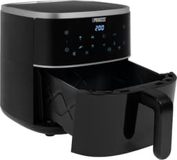 Princess Digitale Airfryer 182238 - 4 liter - PFAS vrij - Groot - Heteluchtfriteuse - Zwart - Digital Touchscreen - 8 Automatische Programma's - Inclusief in hoogte verstelbaar Grillrack — thumbnail 16