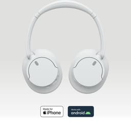 Sony WH-CH720N – Draadloze over-ear koptelefoon met Noise Cancelling - Wit — thumbnail 5