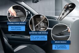 Swiss Pro+ Kruimelzuiger Snoerloos - Handstofzuiger - 7 Delig GRATIS Opbergtas - Stofzuiger Draadloos - Auto Stofzuiger - 8KPA - 55W - Auto Stofzuiger Draadloos - Kruimelzuiger - GRATIS Opbergtas — thumbnail 17