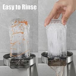 Glazen spoelmachine voor gootsteen - Automatische beker- en glasreiniger — thumbnail 2