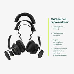 Fairphone Fairbuds XL (2025) - Horizon Black — thumbnail 4