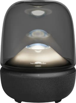 Harman Kardon Aura Studio 5 - Premium Bluetooth Design Speaker - 360° Geluid & Ambient Lighting - Draadloze Luidspreker met Subwoofer - Zwart — thumbnail 2