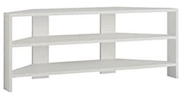 Moderne Hoek TV Kast voor Schermen tot 32 Inch – Compacte Laag Kast met Houten Bovenkant en IJzeren Poten – Perfect voor Kleine Woonkamers — thumbnail 6
