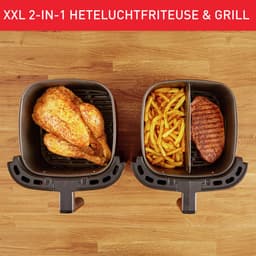 Tefal Easy Fry & Grill XXL EY8018 - Airfryer - 6.5L - Grillfunctie - Voor 6 Personen - Zwart — thumbnail 4