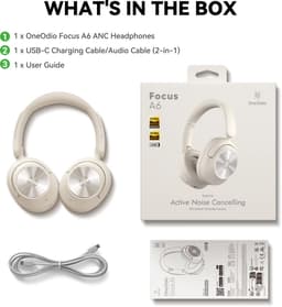 OneOdio - Focus A6 - White - Hoofdtelefoon — thumbnail 2