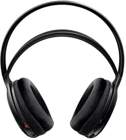 PHILIPS SHC5200/10 HiFi TV Hoofdtelefoon Draadloos Over-Ear (32-mm-Luidspreker, Draadloze FM-transmissie, Zelfinstellende Binnenhoofdband, Lichtgewicht Ontwerp, Oplaadbaar), Zwart — thumbnail 15