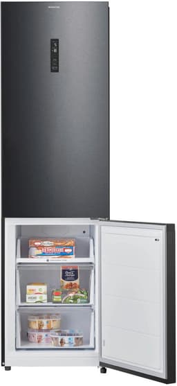 Inventum KV2010B No Frost energiezuinige koel-vriescombinatie - 201 cm hoog - 378 liter - Zeer stil: 29 dB - Superkoelen - Supervriezen - Vershoudlade - Energielabel A - Vrijstaand - Zwart — thumbnail 12