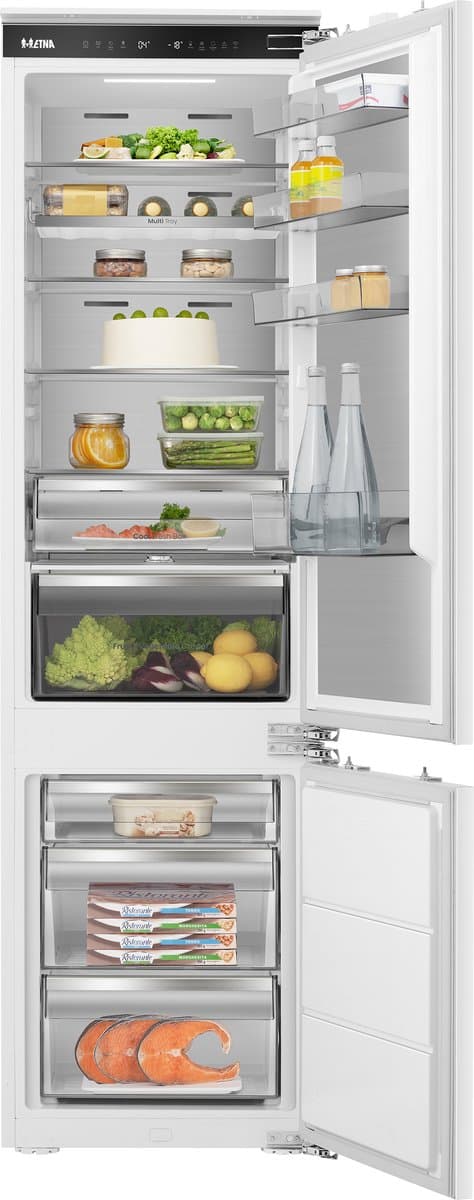 ETNA KCD9194CNF - Koel-vriescombinatie - Energielabel C - 34dB (A) - Metal Tech Cooling - No Frost - Multi-Air Flow - CoolFresh - SmartZone - Super Cool - Fast Freeze - Inverter Compressor - ConnectLife - 284 Liter — afbeelding 1