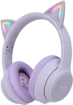 imoshion Kinder Koptelefoon Kattenoortjes - Bluetooth en Decibelbegrenzer - Draadloze Koptelefoon Kinderen — thumbnail 1