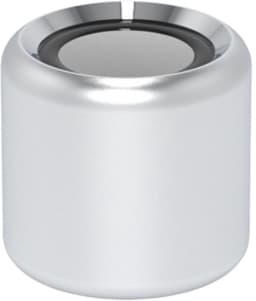Mini Bluetooth Speaker met Deep Bass – Aluminium Behuizing – TWS Pairing – Compact & Draagbaar - Zilver — thumbnail 1