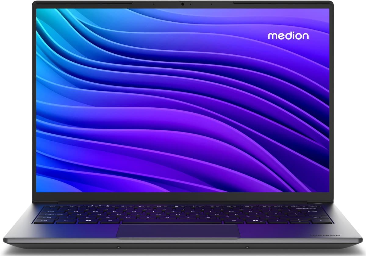 Medion Avantum 14 E1e - 14″ FHD IPS - Intel N4500 - 8GB Geheugen - 128GB Opslag - Windows 11 (Office 365 1 jaar *) — afbeelding 1
