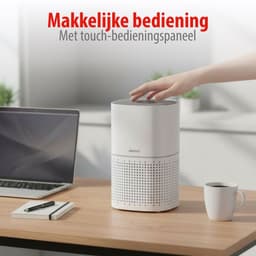 alpina Luchtreiniger met Ionisator - Air Purifier met HEPA Filter H11 - CADR: 240 m³/h - Air Cleaner voor Ruimtes tot 28 m² — thumbnail 10