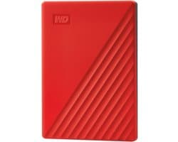 Western Digital My Passport - Externe Harde Schijf - 2 TB - Rood