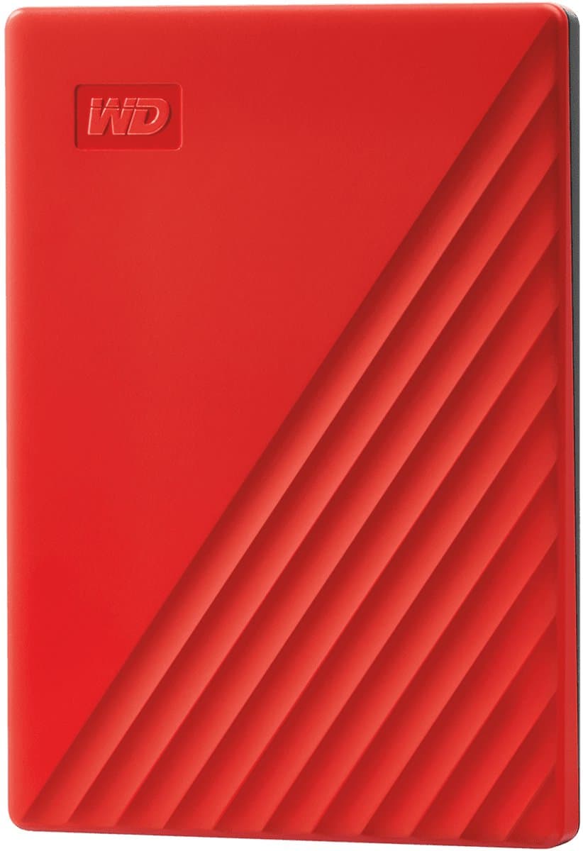 Western Digital My Passport - Externe Harde Schijf - 2 TB - Rood — afbeelding 1