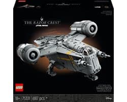 LEGO Star Wars De Razor Crest, UCS Mandalorian Starship Bouwset voor Volwassenen- 75331