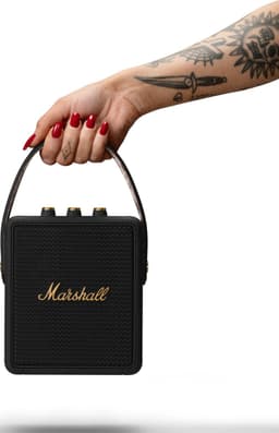 Marshall Stockwell II - Bluetooth Speaker - Zwart & Messing — thumbnail 6