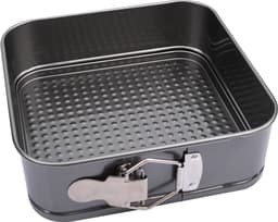 Ziva vierkante bakvorm met veer (20 x 20 x 6,5cm) - Ideale accessoire voor ovens, Instant Pot multicookers & Instant Vortex Airfryers — thumbnail 1