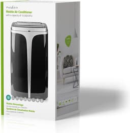 Nedis Mobiele Airconditioner - 12000 BTU - 100 m³ - 3 Snelheden - Afstandsbediening - Uitschakeltimer - Grijs / Zwart — thumbnail 19