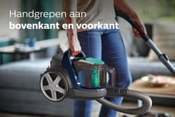 Philips Stofzuiger zonder Zak FC9556/09 - Alle Vloertypen - Sterke Zuigkracht - Met H13 Allergiefilter - 3 Extra Mondstukken - Blauw — thumbnail 7