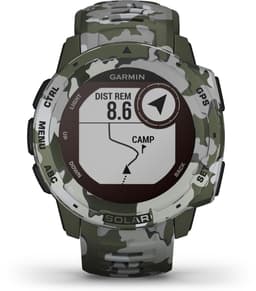 Garmin Instinct Solar - Smartwatch - Robuust GPS Sporthorloge - Zon Oplaadbaar - 45mm - Groen Camo Edition — thumbnail 1