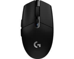 Logitech G305 Lightspeed - Draadloze Muis - Rechtshandig - Zwart
