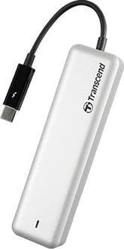 Transcend JetDrive™ 855 Mac 960 GB Externe SSD harde schijf Thunderbolt 3 Zilver TS960GJDM855 — thumbnail 4