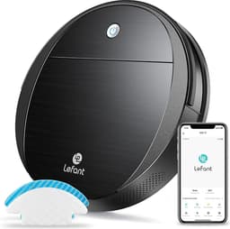 Robot Vacuum Cleaners - Lefant 2-in-1 Robot Vacuum Cleaner with Mop Function - 2200pa Powerful Suction - Automatic Self-Charging Intelligent Vacuum Robot - Ideal for Animal Hair/Hard Floor/Low Pile Carpet — thumbnail 1