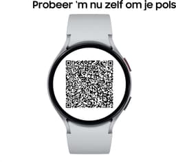 Samsung Galaxy Watch6 - LTE/4G variant - Smartwatch - 44mm - Silver — thumbnail 2