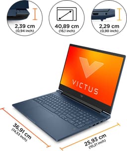 HP Victus 16-r0355nd - Gaming Laptop - 16.1 inch - 144 Hz — thumbnail 4