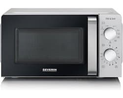 Severin MW 7780 magnetron Zwart, Zilver Grill-magnetron Aanrecht 17 l 700 W