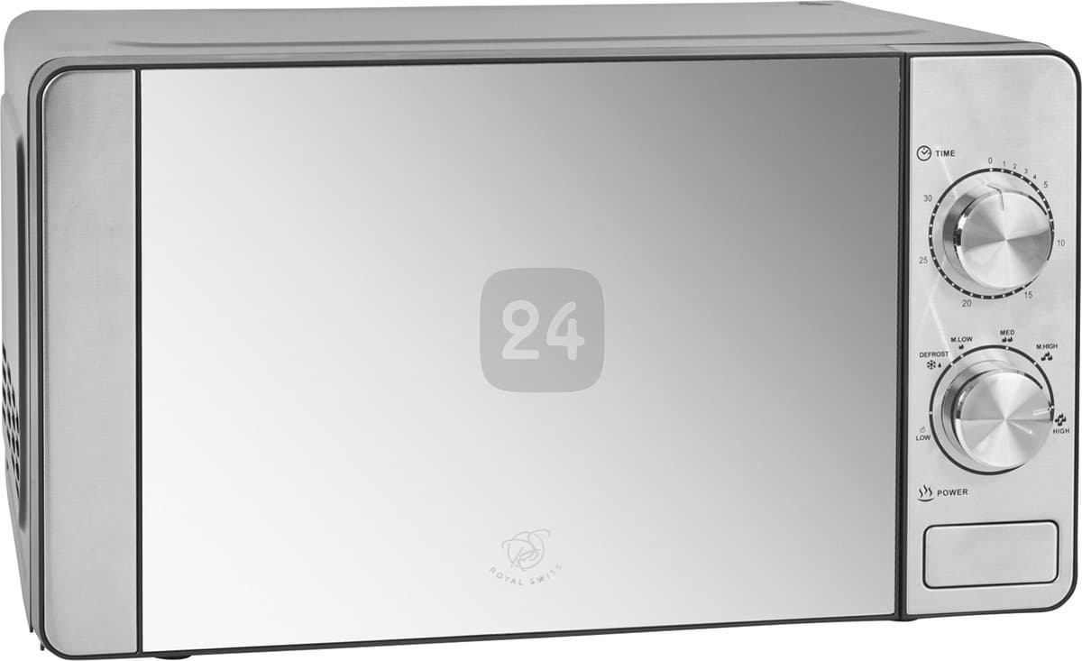Royal Swiss® 20MX64-L Magnetron – Vrijstaande solo – 700W – 20Liter – 6 Standen – Ontdooifunctie — afbeelding 1