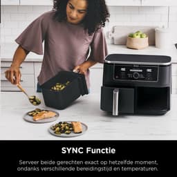 Ninja Dubbele Airfryer XXL - 9.5 Liter - 2020 Model - Dual Zone Technologie - AF400EU — thumbnail 2