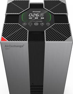 AirExchange® 750-T Antraciet Luchtreiniger | HEPA H14 filter, Carbon, ionisator, UV-C lamp | Beschermt met >99.995% tegen virussen, bacteriën, aerosolen, schimmels, pollen, fijnstof en geuren | Effectieve reiniging tot 750m³/uur | Geschikt tot 120m². — thumbnail 5